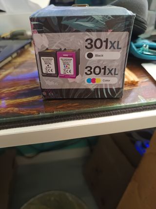 Cartuchos Tinta HP 301XL Negro y Color