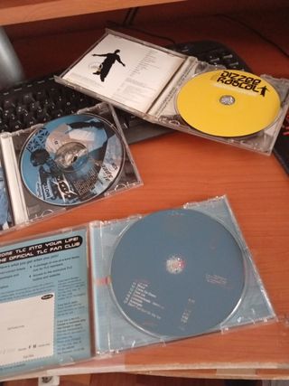 Lote 3 CDs Rap: Dizzie Rascal, TLC, Xzibit