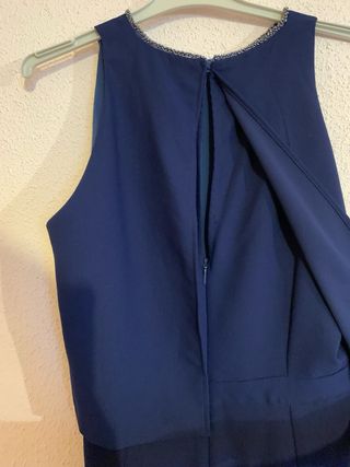 Traje Mango Azul