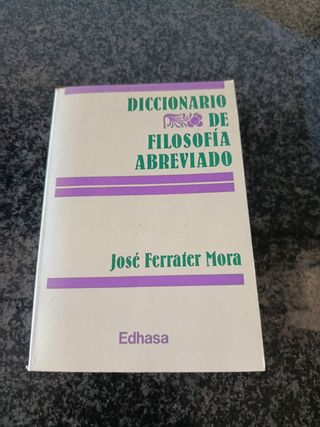Diccionario de Filosofia Abreviado