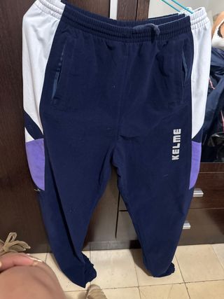 Pantalón de chándal Kelme azul