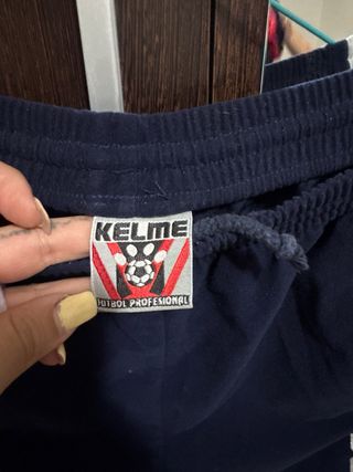Pantalón de chándal Kelme azul