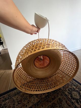 Lámpara MISTERHULT Ikea Bambú
