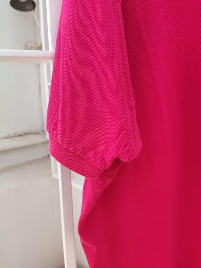 Polo Lacoste Fucsia Talla 5XL