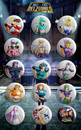 CHAPAS SAINT SEIYA (BRONCE)