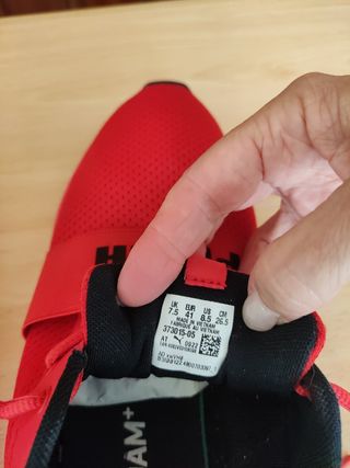 Zapatillas Puma Rojas