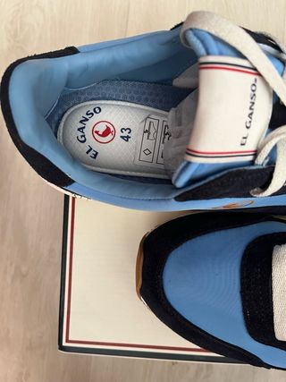 Zapatillas El Ganso Track Mix Azul Talla 43