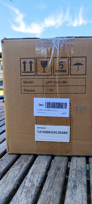 Batería LiFePO4 150Ah Smart Bluetooth BMS