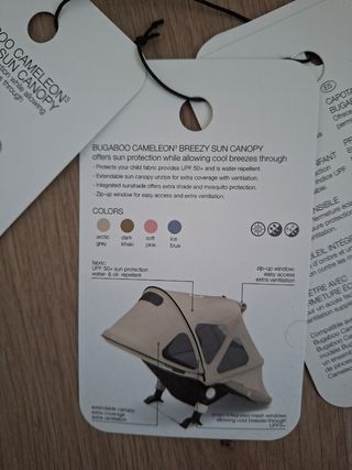Capota ventilada Bugaboo Cameleon
