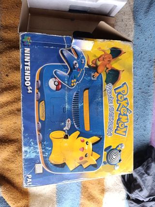 Scatola originale per Nintendo 64 Pokémon Blue Edition