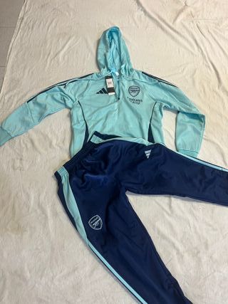Chándal Adidas Arsenal Talla M Azul/Celeste