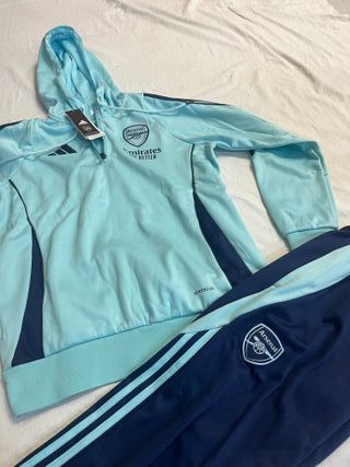 Chándal Adidas Arsenal Talla M Azul/Celeste