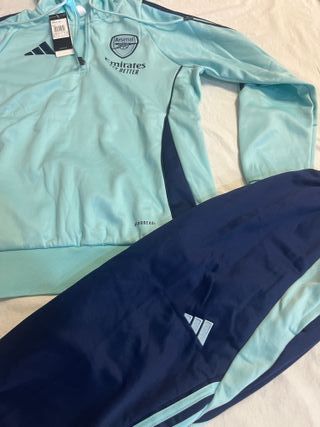 Chándal Adidas Arsenal Talla M Azul/Celeste