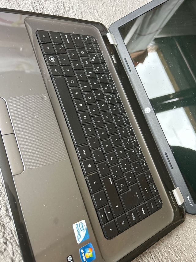 Ordenador HP G series Portátil Plateado