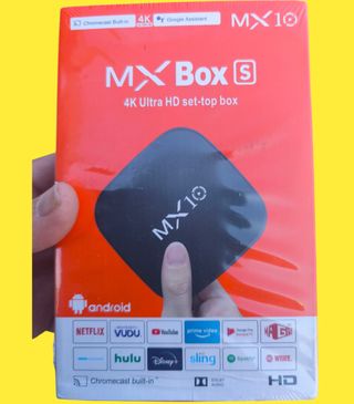 MX Box S 4K Ultra HD Android TV Nuevo