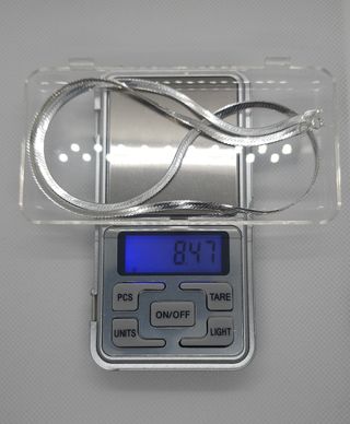Cadena Cola de Ratón Plata 925