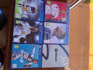 Pack Juegos PS4 FIFA 16, 18, 19, 20, 22, 23