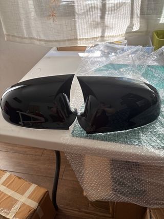 Espejos laterales coche negros