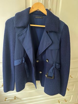 Chaqueta Purificación Garcia Azul Marino Talla M