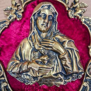 Par Quadros Sagrado Coração Jesus e Maria