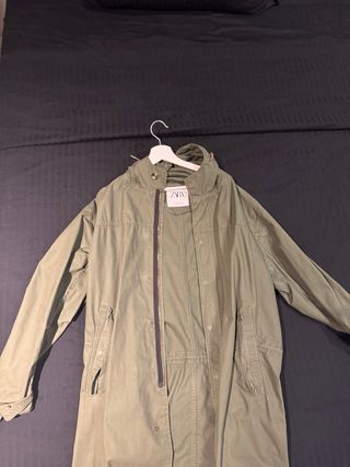 Chaqueta Zara Verde
