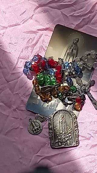 Lote antiguo Virgen de Fátima