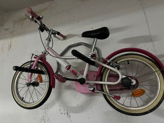 Bici infantil B'TWIN rosa