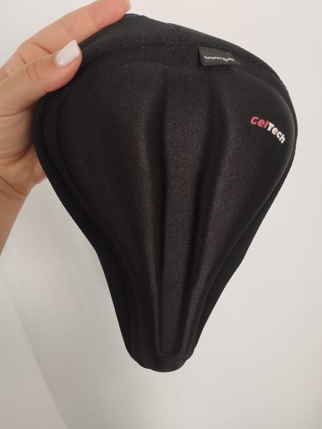 Sillín de bicicleta GelTech negro