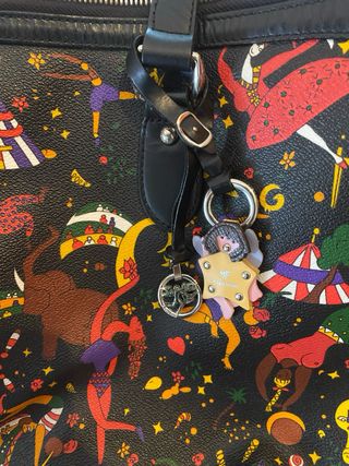 Borsa Grande Piero Guidi Magic Circus Nero