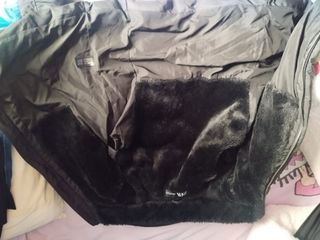 Abrigo Zara Negro Talla XL
