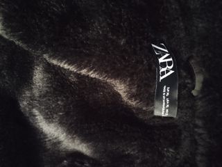 Abrigo Zara Negro Talla XL