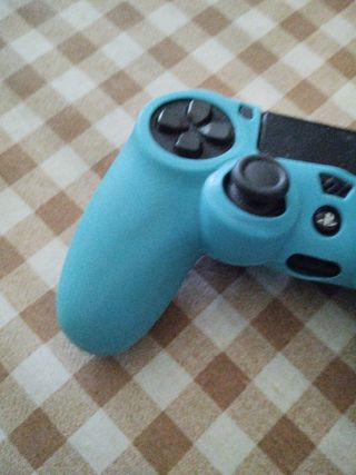 Funda para mando PS4 color turquesa