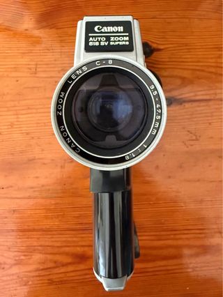 Canon AUTO ZOOM 518 SV SUPER8 Cámara