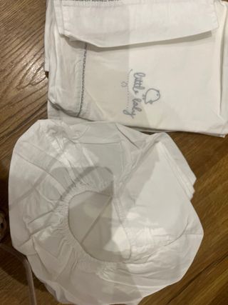 Sabana Minicuna con Dibujo de Pájaro