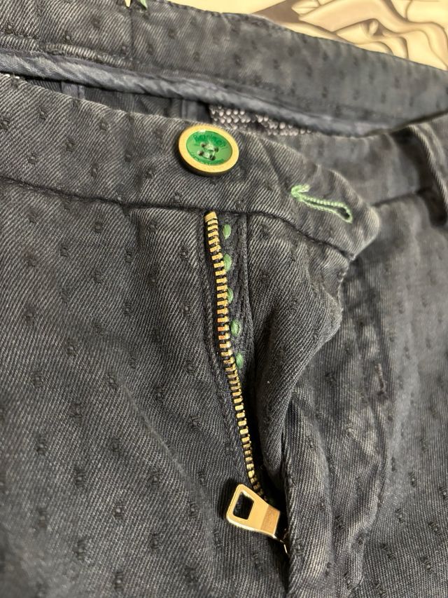 Pantaloni eleganti BARBATI blu