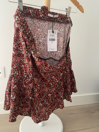Falda pantalón floral