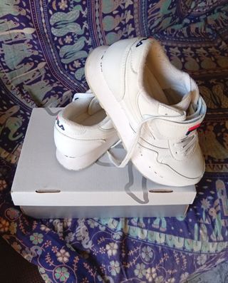 Zapatillas deportivas Fila blancas