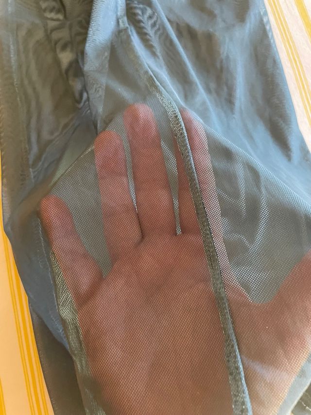 Vestido sin tirantes degradado