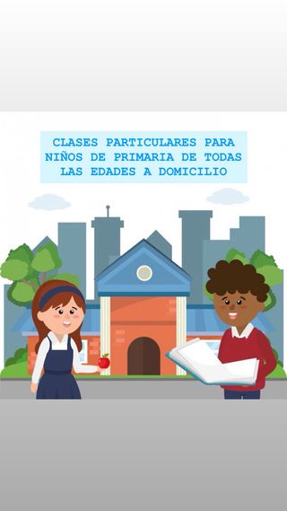 CLASES PARTICULARES PARA NIÑOS DE PRIMARIA