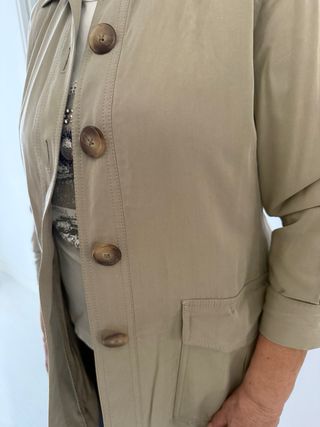 Chaqueta Massimo Dutti Beige de entretiempo 