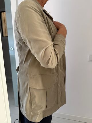Chaqueta Massimo Dutti Beige de entretiempo 