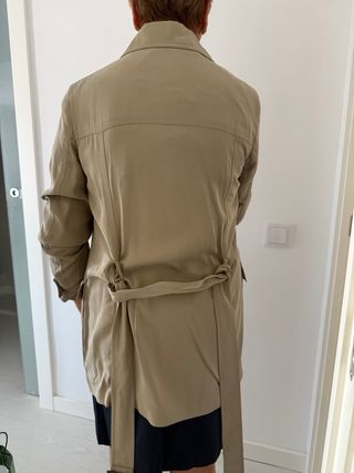 Chaqueta Massimo Dutti Beige de entretiempo 