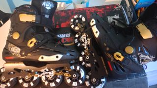 Patines en línea BKB negros