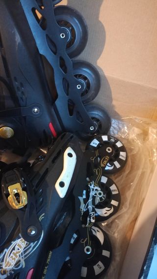 Patines en línea BKB negros