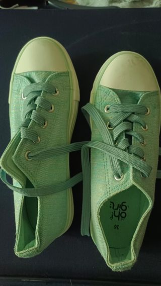 Zapatillas Converse Verdes Talla 36