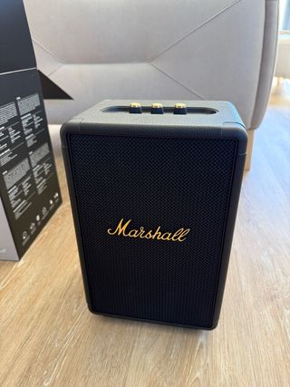 Altavoz Bluetooth Marshall Tufton Black & Brass