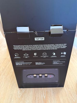 Altavoz Bluetooth Marshall Tufton Black & Brass