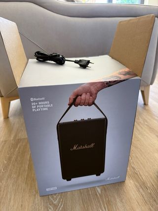 Altavoz Bluetooth Marshall Tufton Black & Brass