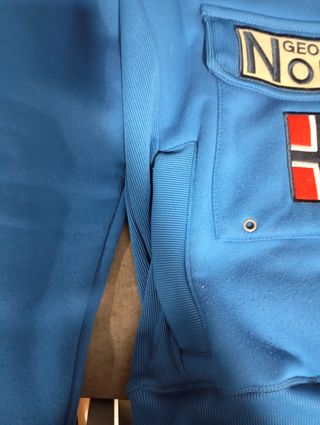 Sudadera Geographical Norway Talla S Azul