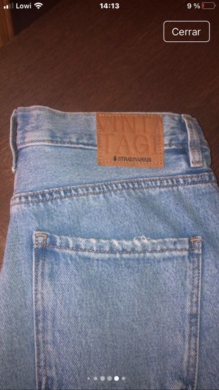 Vaqueros flare vintage Stradivarius . acampanados